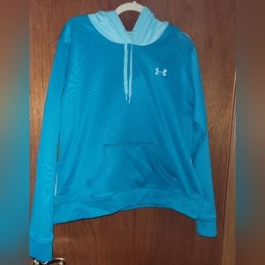 Uber Armour Ladies XL Teal Hoodie